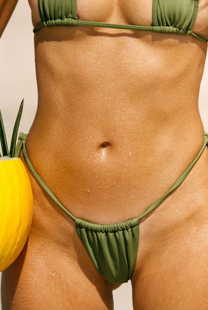 Olive Jade Bottom - GOI Swimwear