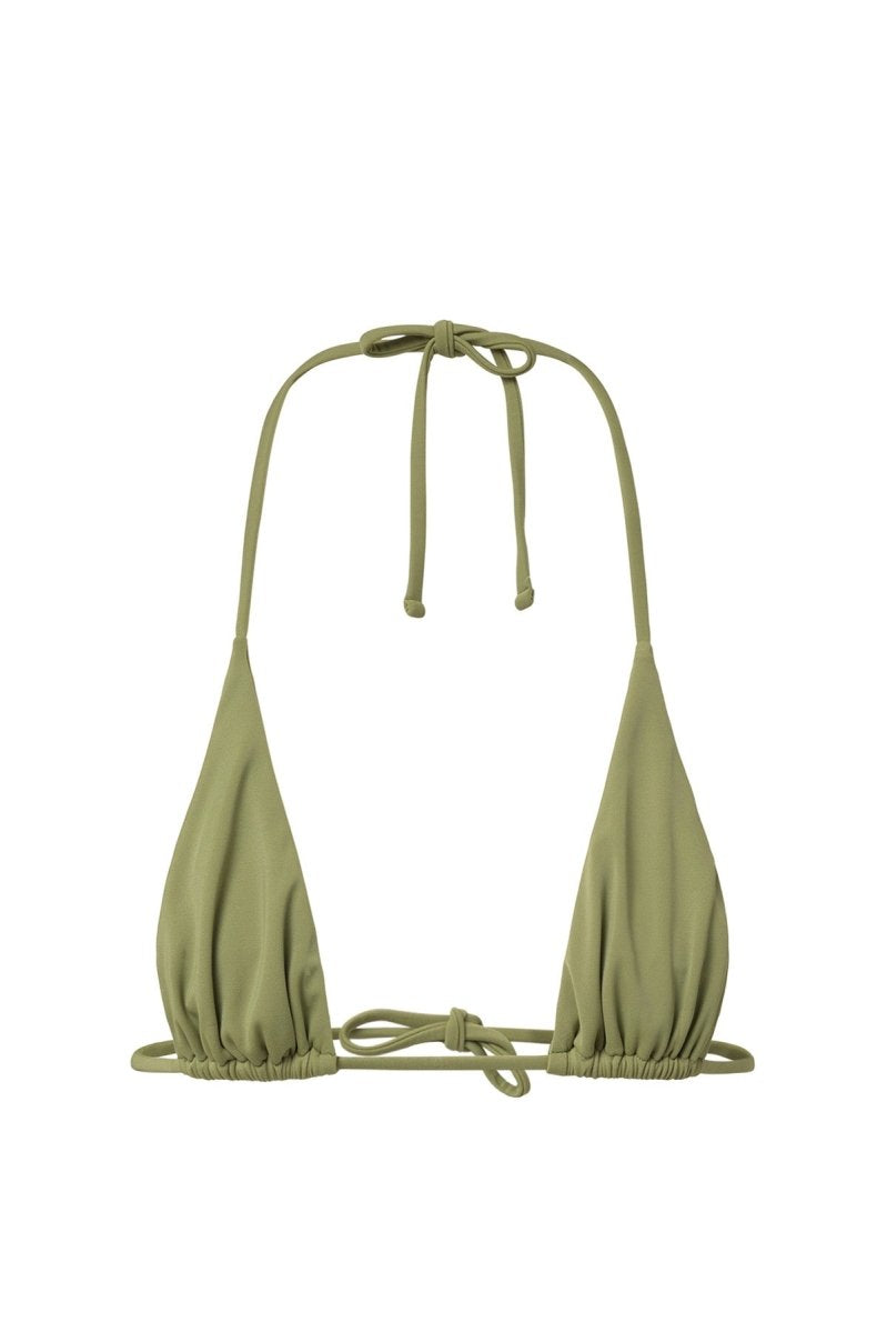 Olive Sora Top - GOI Swimwear