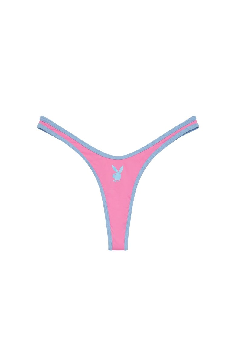 PLAYBOY BUBBLEGUM BIBI THONG - GOI Swimwear