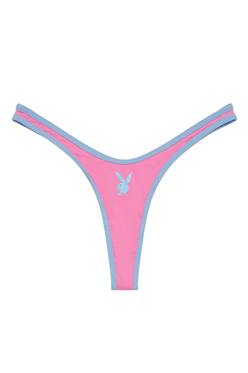 PLAYBOY BUBBLEGUM BIBI THONG - GOI Swimwear