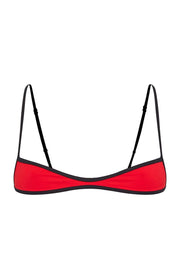 PLAYBOY RED AERIN TOP