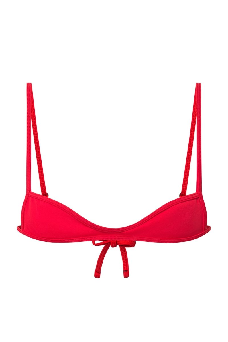 Red Aerin Top - GOI Swimwear
