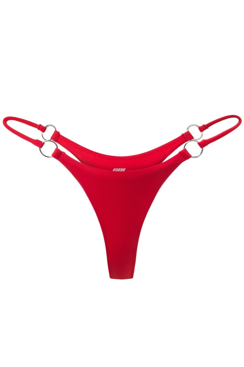 Red Kaley Thong - GOI Swimwear