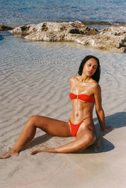 Red Kaley Top - GOI Swimwear