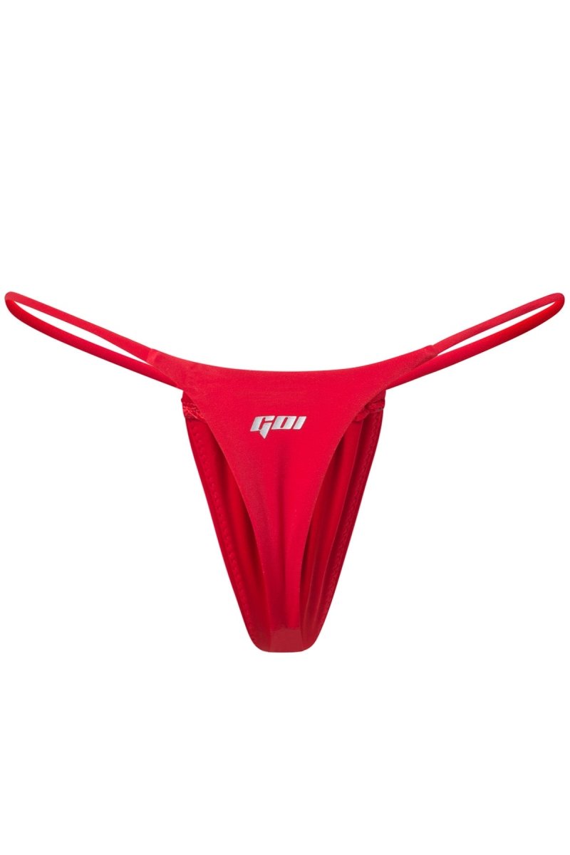 Red Sora Thong - GOI Swimwear
