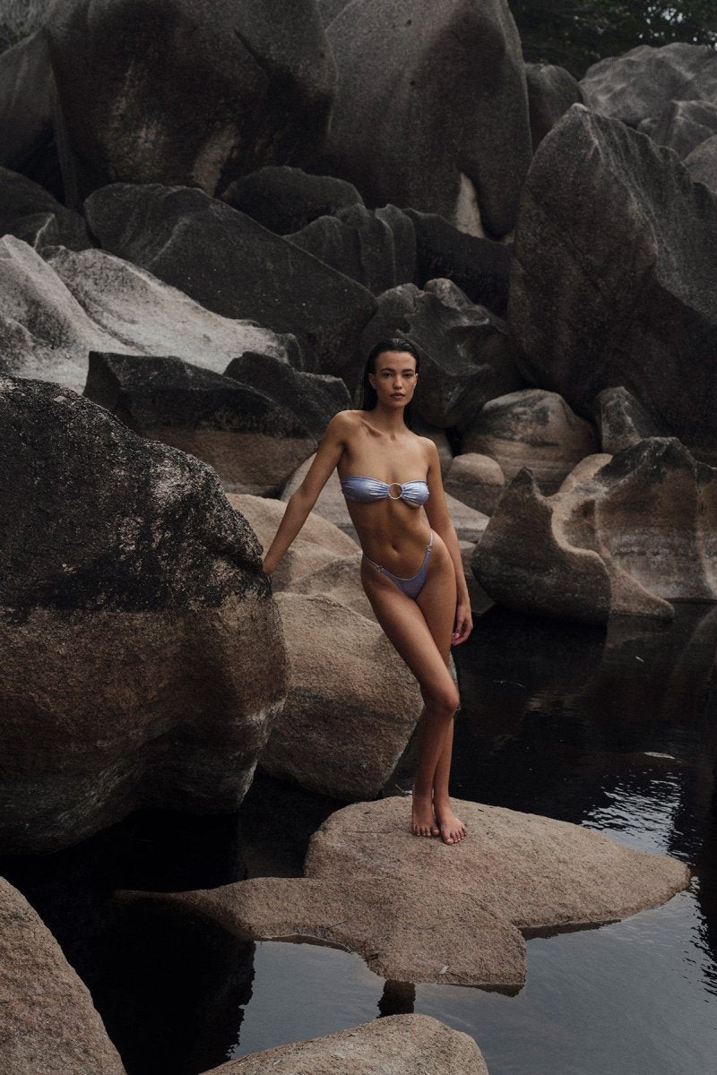 Steel Kaley Top - GOI Swimwear