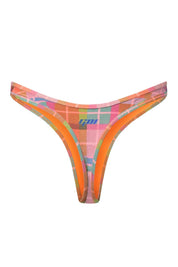 Tartan Bibi Thong - GOI Swimwear