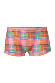 Tartan Dolly Shorts - GOI Swimwear