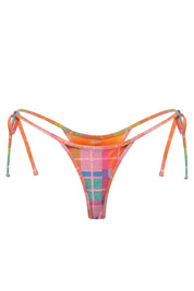Tartan Isla Thong - GOI Swimwear