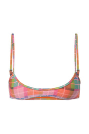 Tartan Koko Top - GOI Swimwear