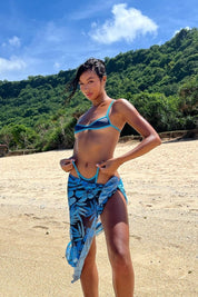Tropical Hikaru Pareo - GOI Swimwear