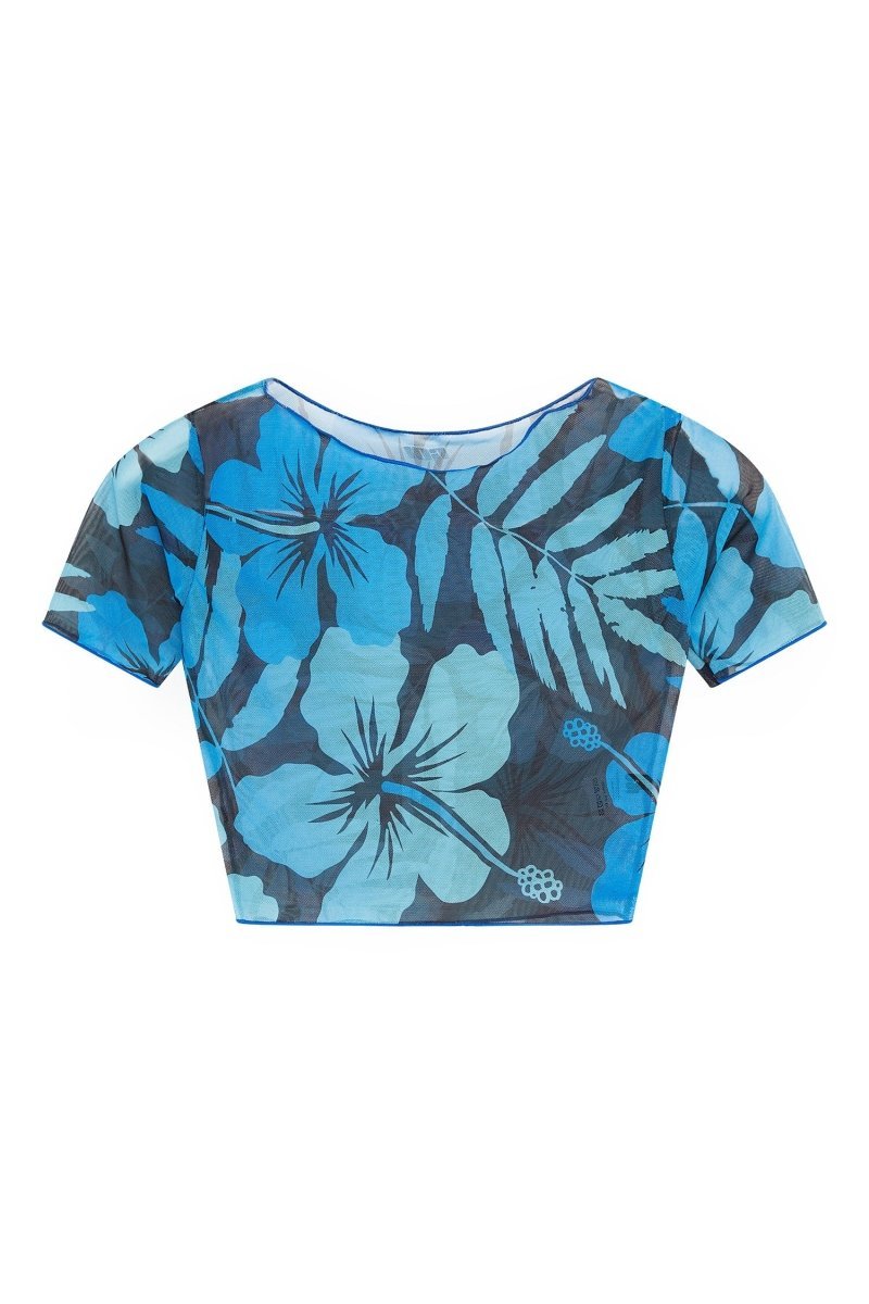 Tropical Hikaru Top - GOI Swimwear