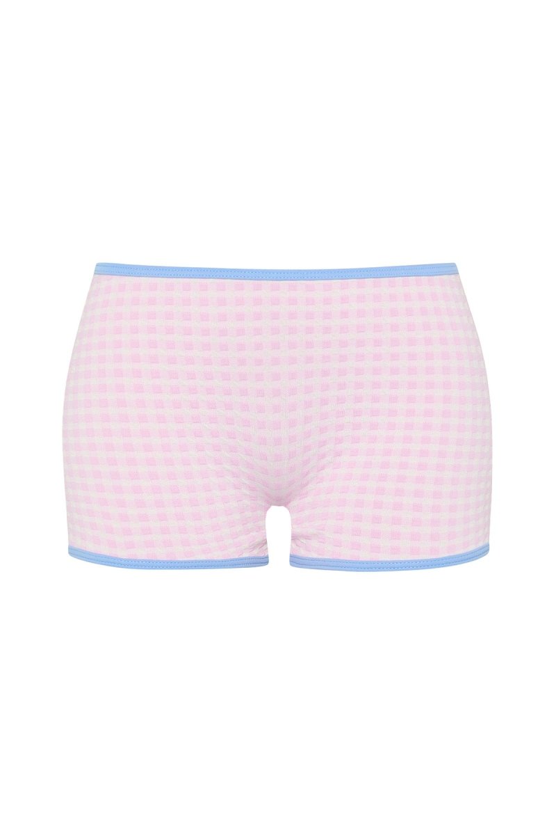 Vichy Dolly Shorts - GOI Swimwear
