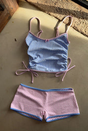 Vichy Dolly Shorts - GOI Swimwear
