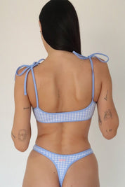 Vichy Evie Top - GOI Swimwear