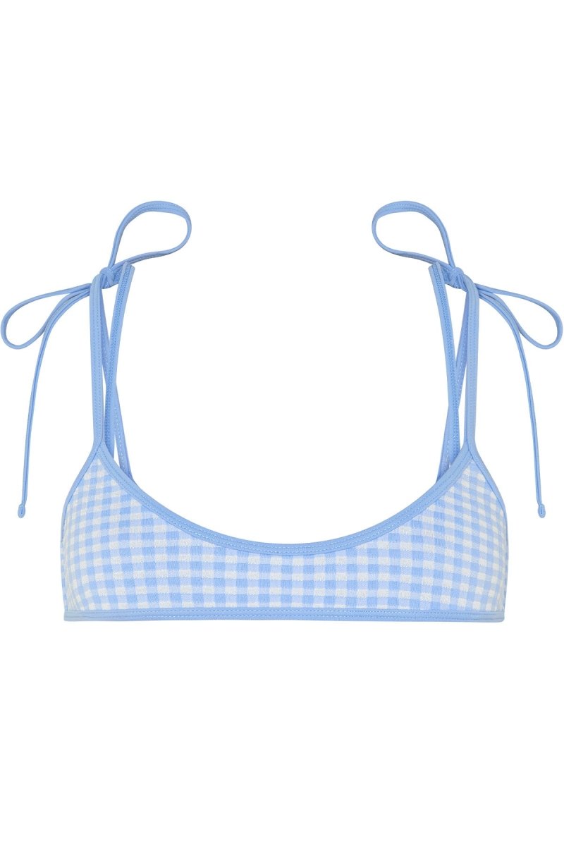 Vichy Evie Top - GOI Swimwear