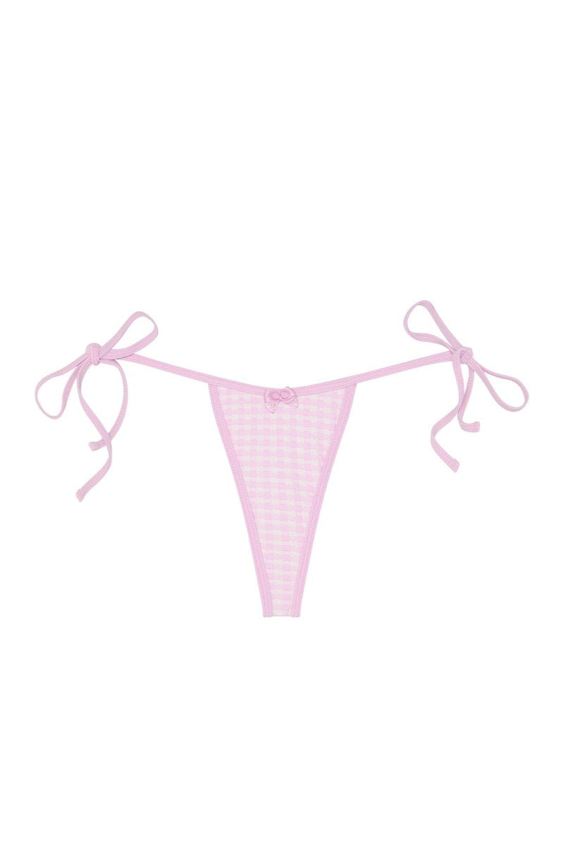 Vichy Isla Thong - GOI Swimwear