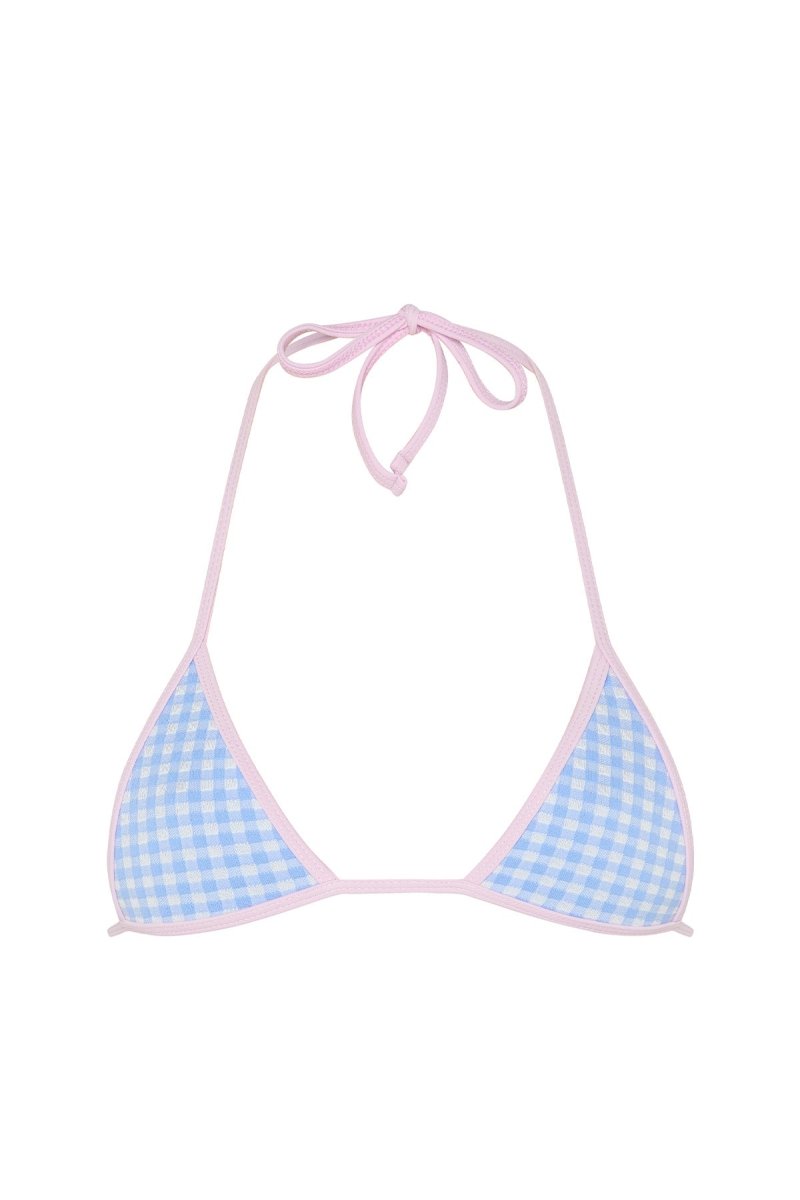 Vichy Isla Top - GOI Swimwear